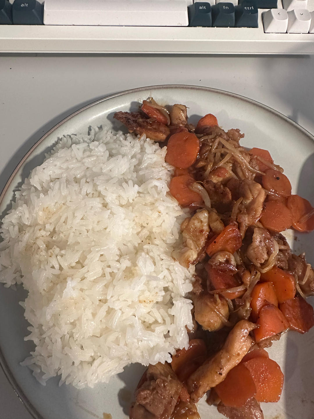 照烧鸡腿饭