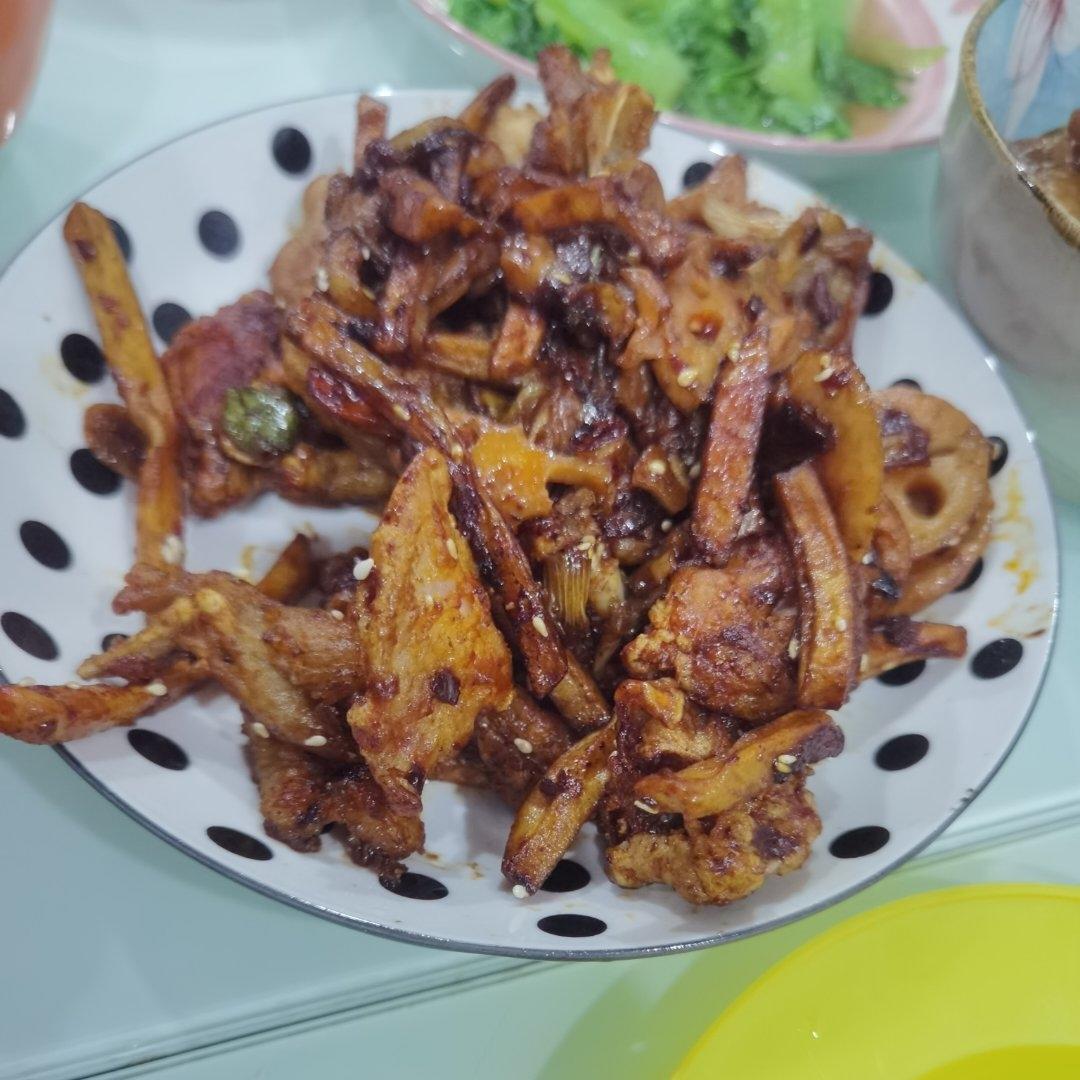 三步搞定最爱的干锅牛蛙