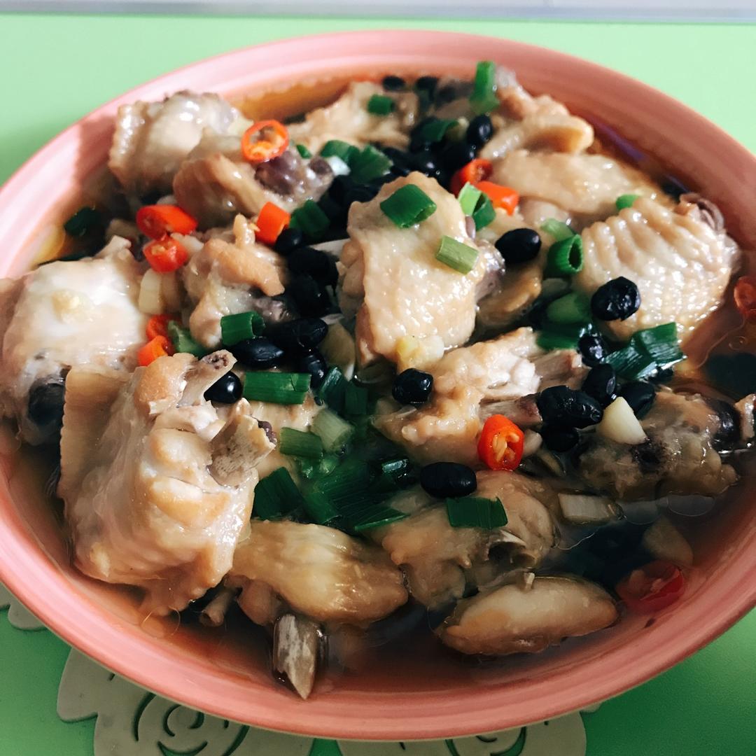 豆豉蒸鸡翅
