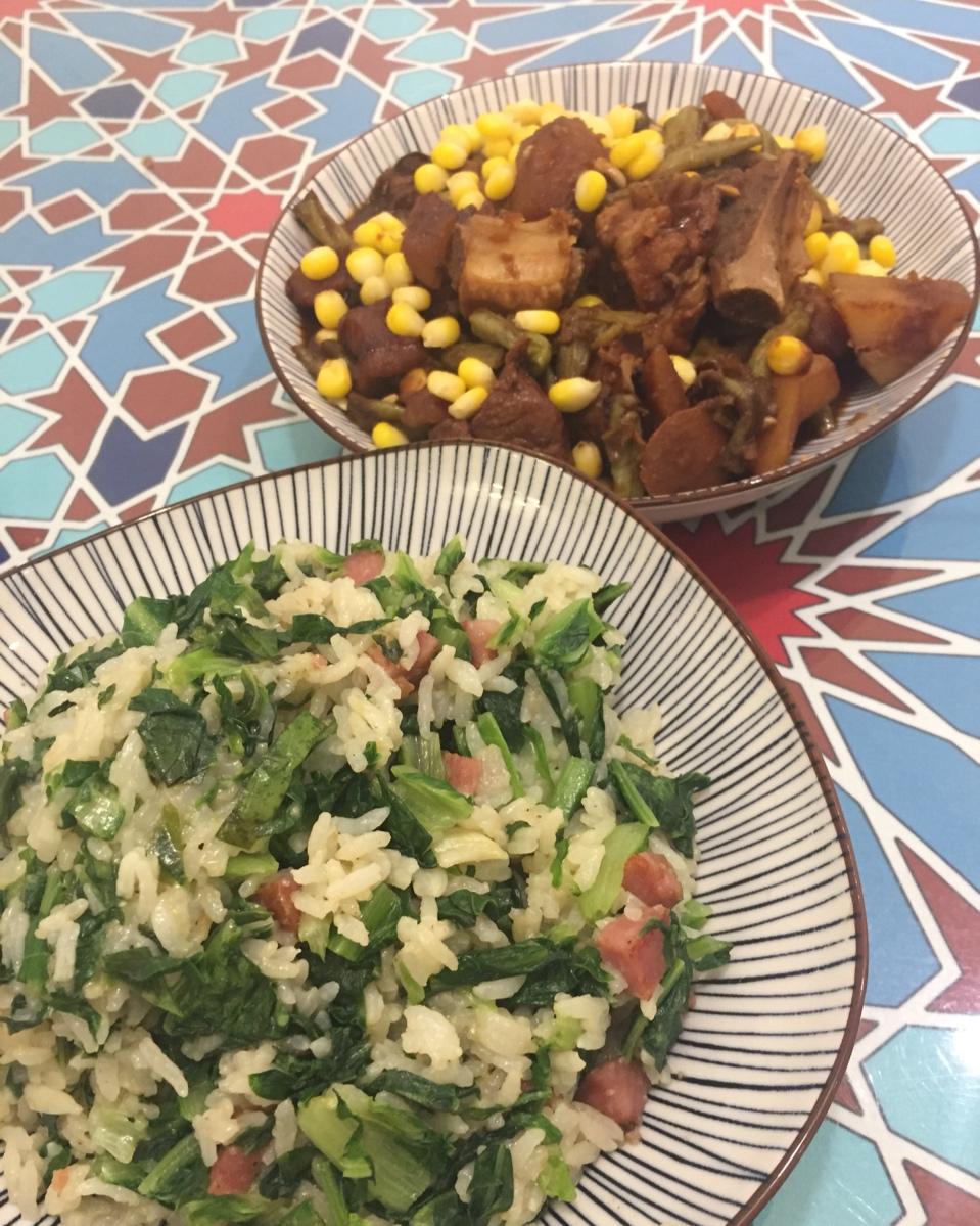 超好吃的牛油果炒饭