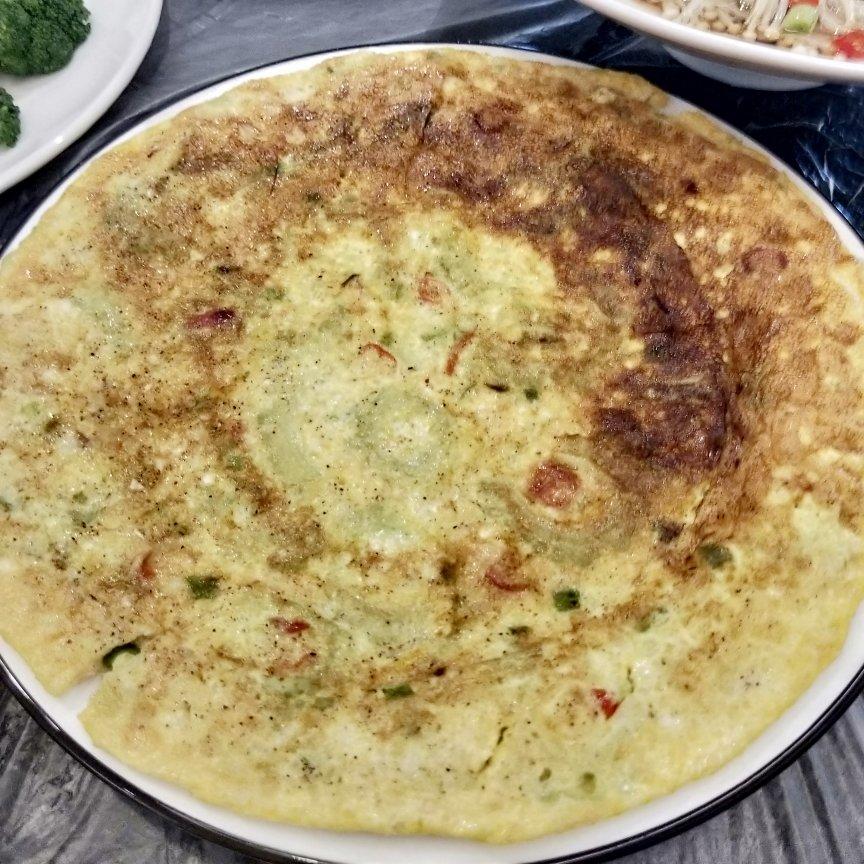 苦瓜煎蛋—如何翻面不碎？