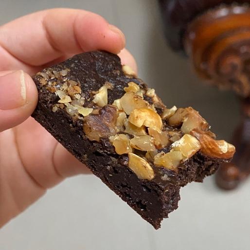 【无油无糖减脂超好吃】布朗尼蛋糕 Fudgy Brownie