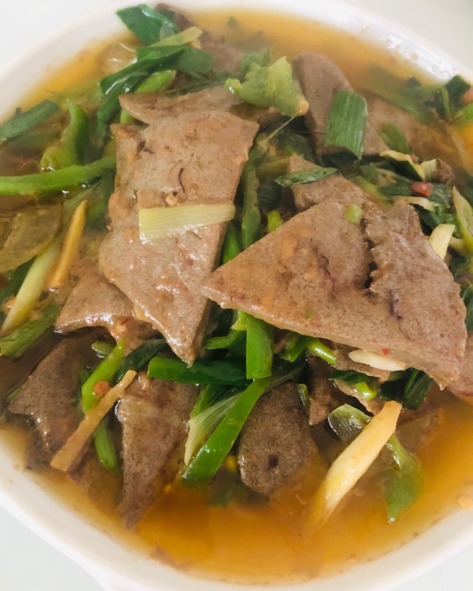 密制炒羊肝