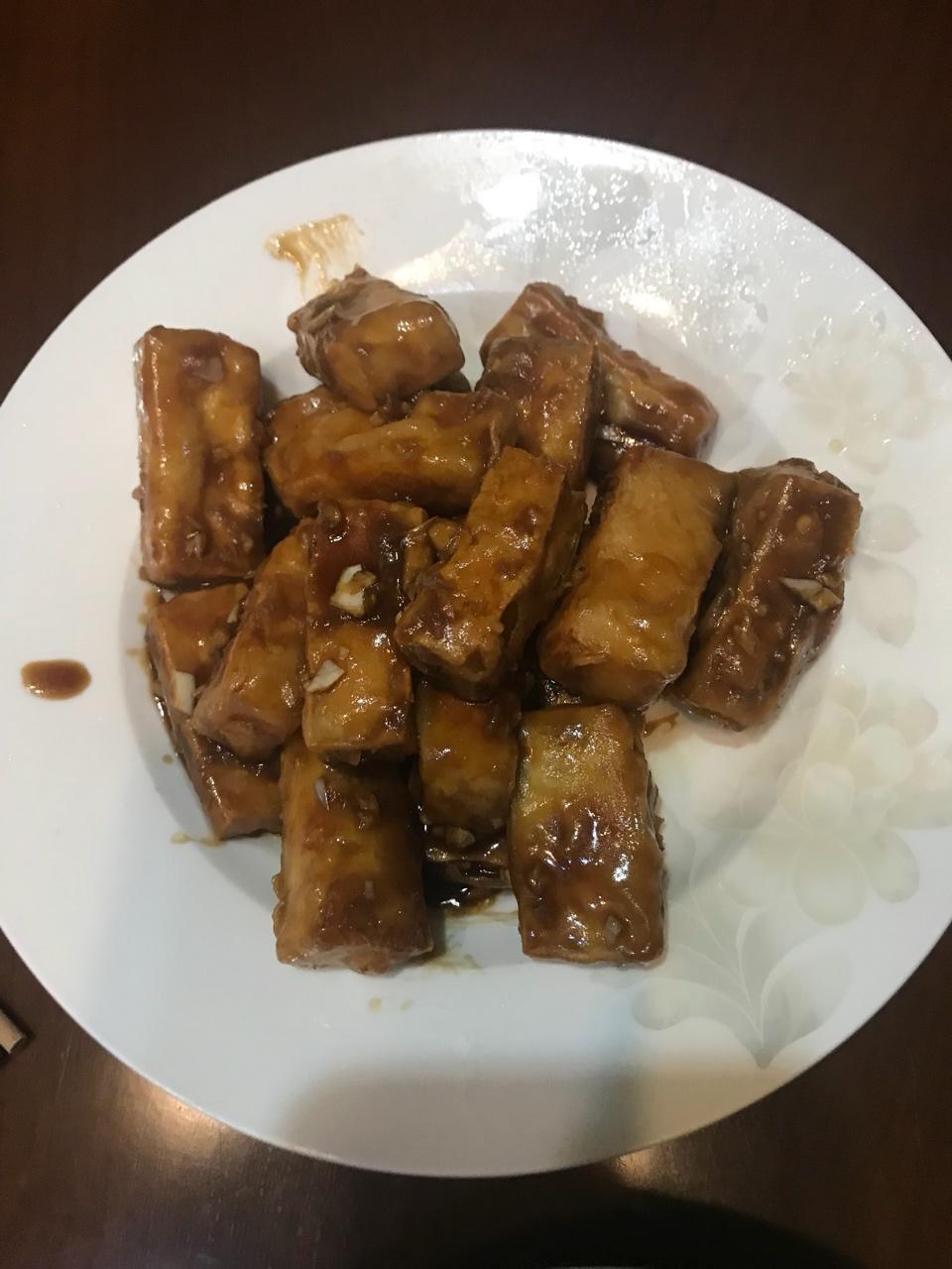 抓炒豆腐