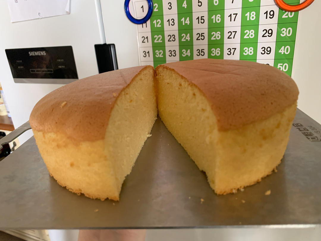 视频菜谱:原味戚风蛋糕8寸戚风蛋糕不裂