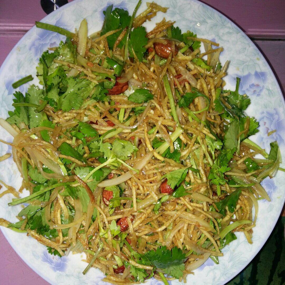 三丝爆豆