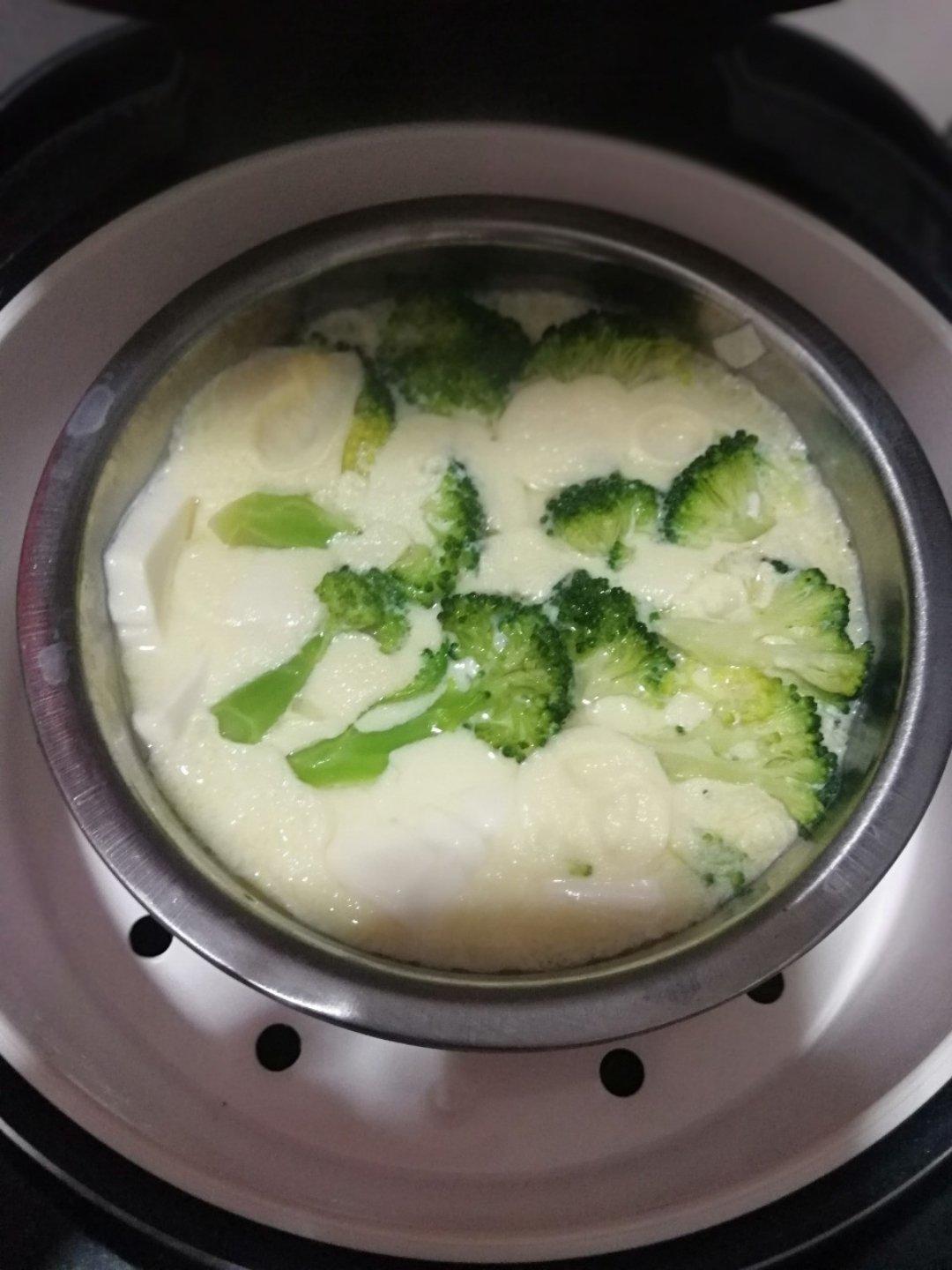 五分钟鸡蛋豆腐羹（附盒装豆腐脱模大法！）