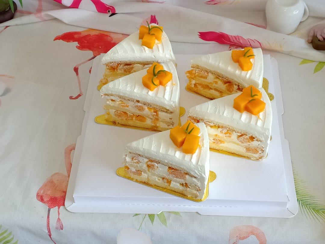 芒果切块蛋糕的全部作品