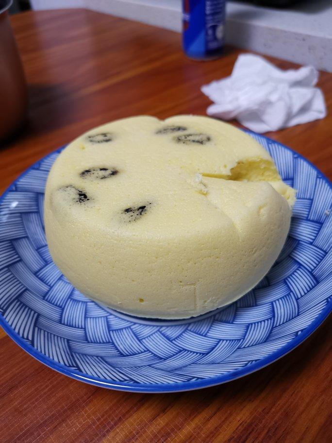 儿童无添加酸奶蒸蛋糕6寸