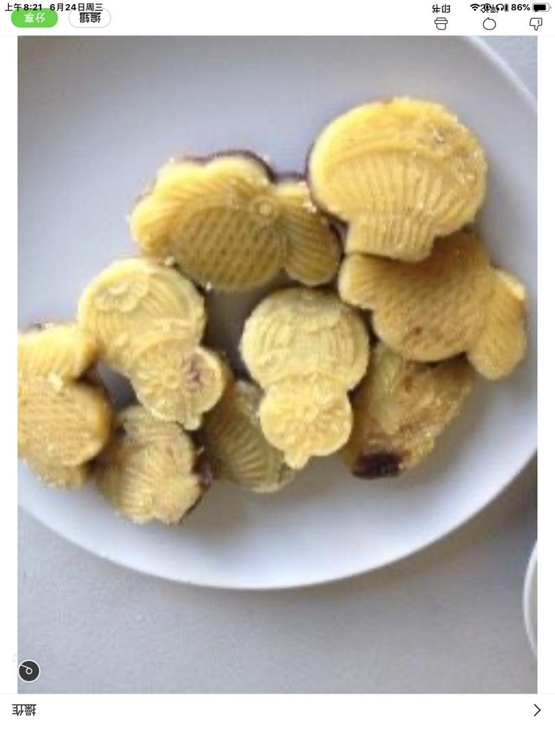 夏季每餐点心：传统奶香绿豆糕