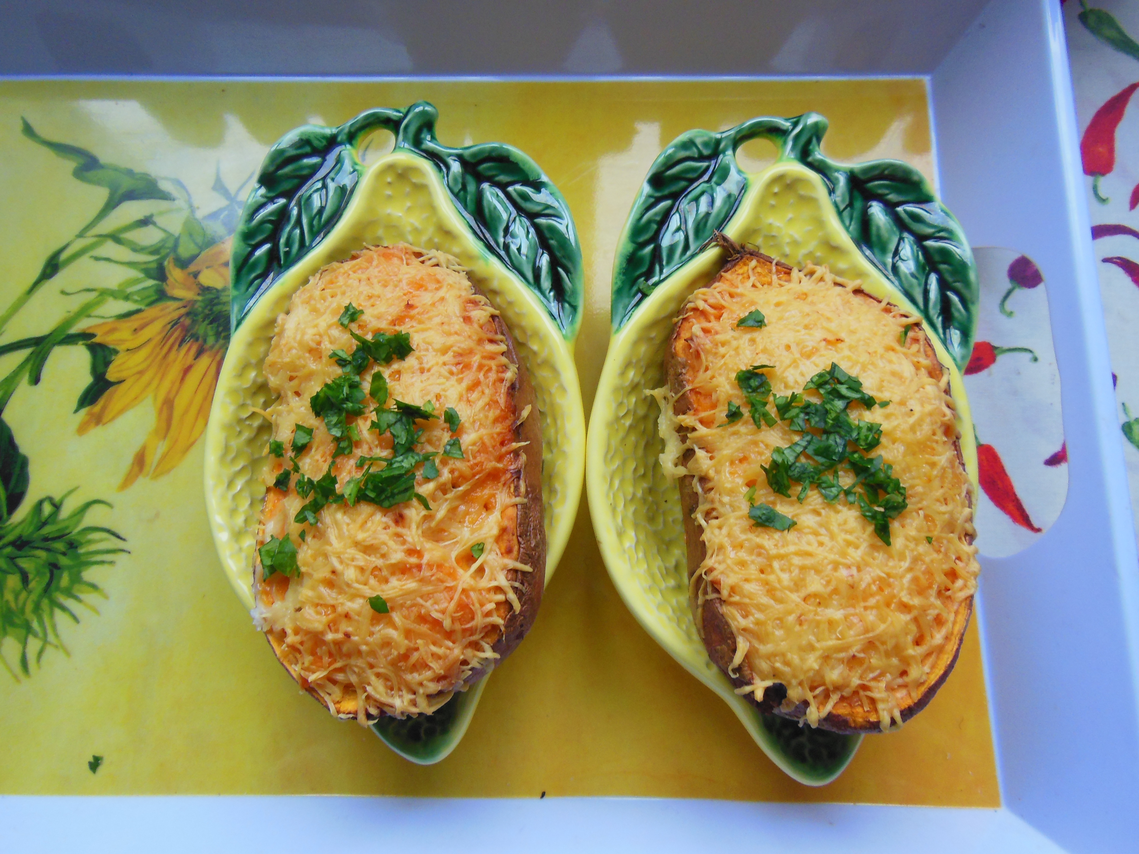 椒盐奶酪烤地瓜