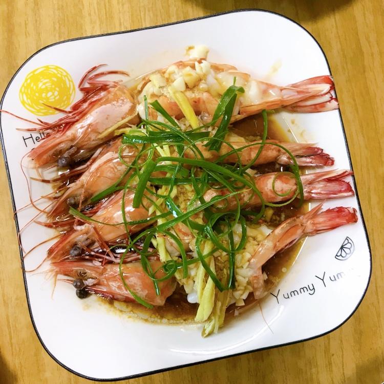 蒜蓉九节虾