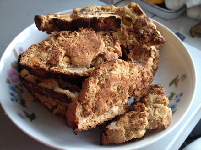 无油咖啡坚果意式脆饼