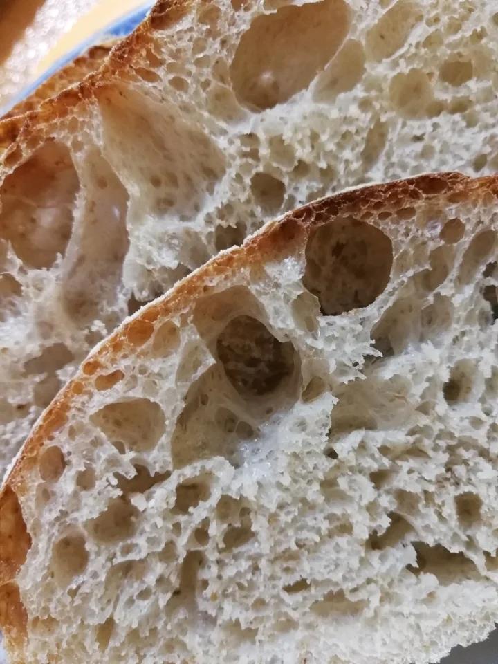 欧包练习，如何做出有气孔的欧包