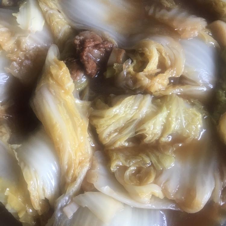 白菜炖肉（简单版）