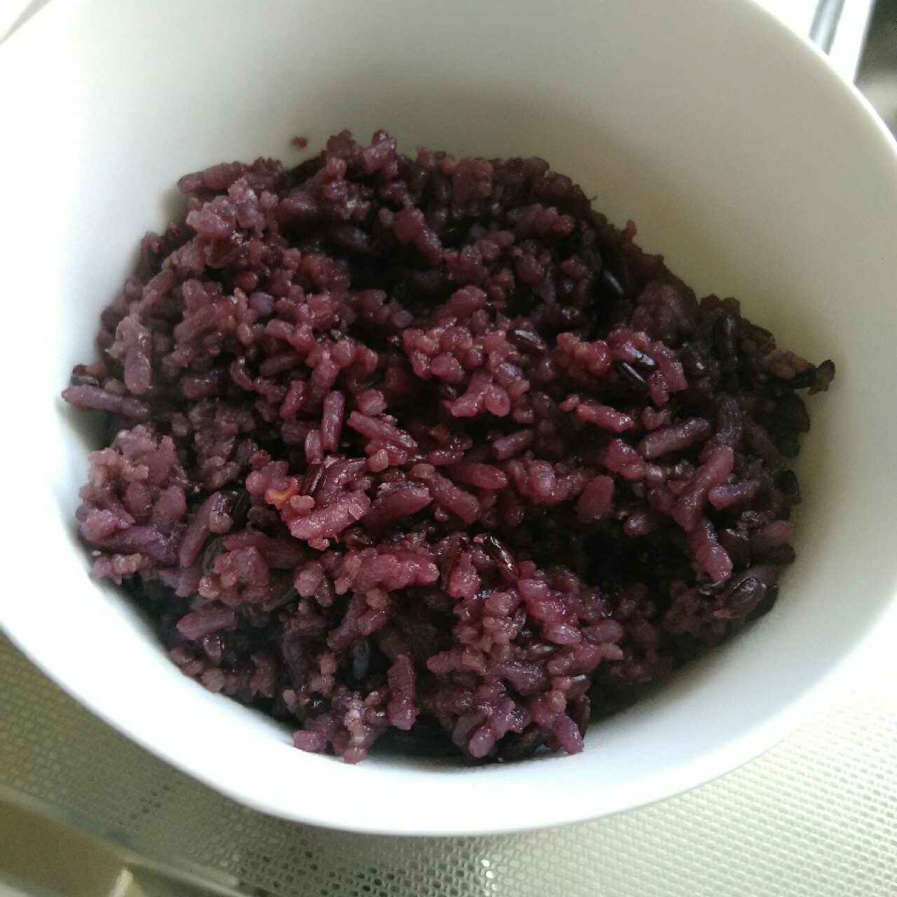 妃妃肥肥做的黑米杂粮饭