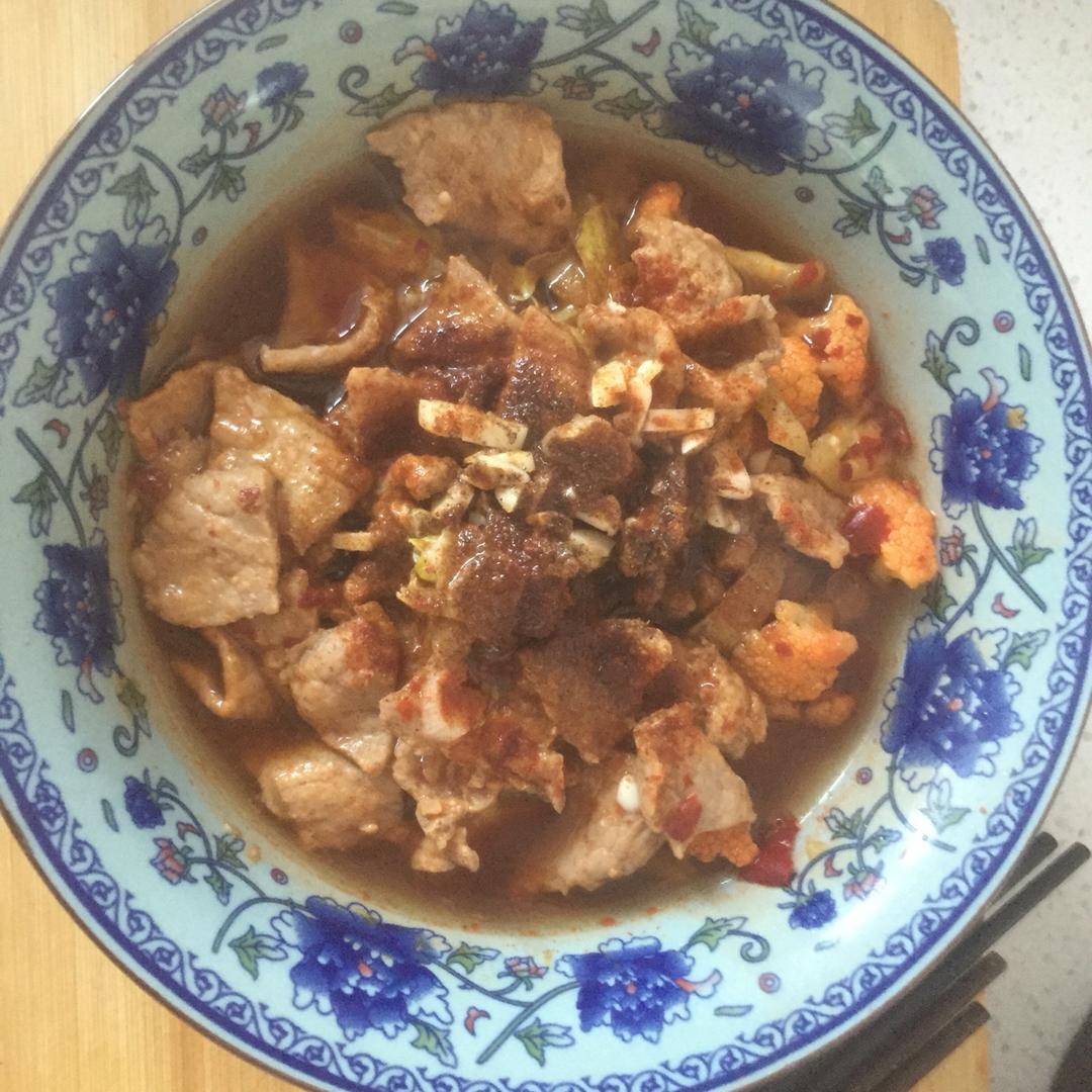 水煮肉片 Sichuan Boiled Spicy Pork
