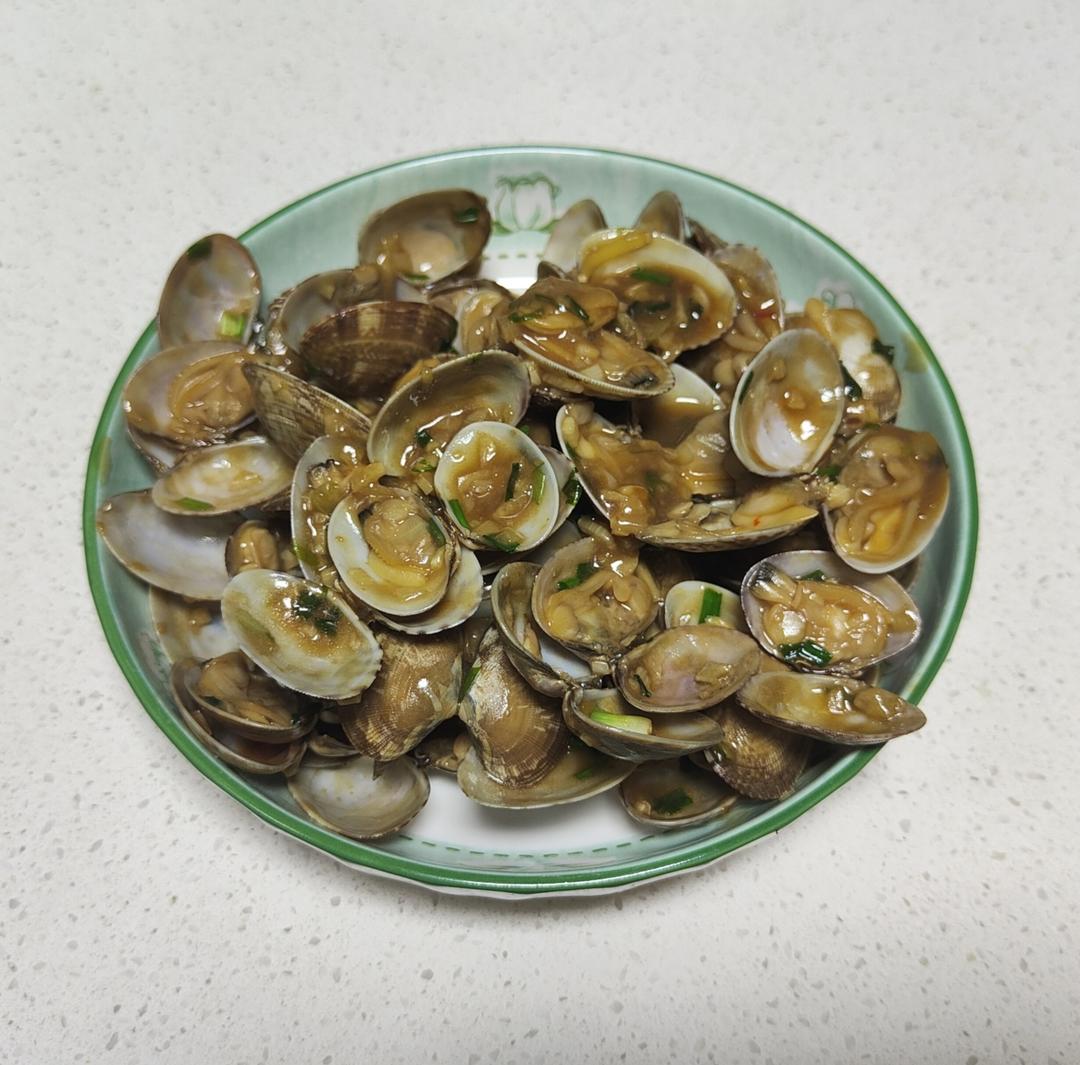 5分钟快手菜❗️秒杀路边摊爆炒花甲～好吃到爆