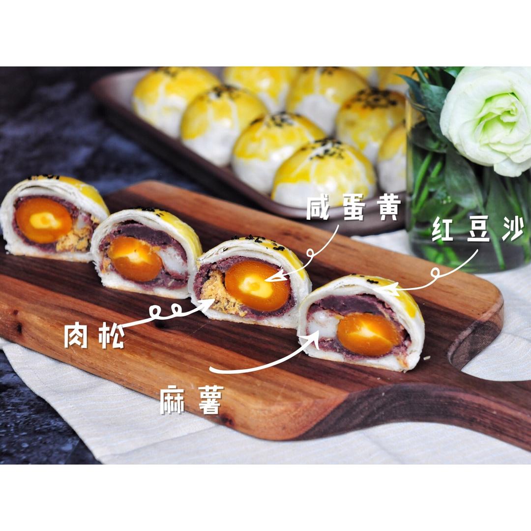 蛋黄酥&网红麻薯蛋黄酥---半圆天地盖包装调整方