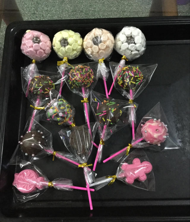 棒棒糖蛋糕（色拉油版）