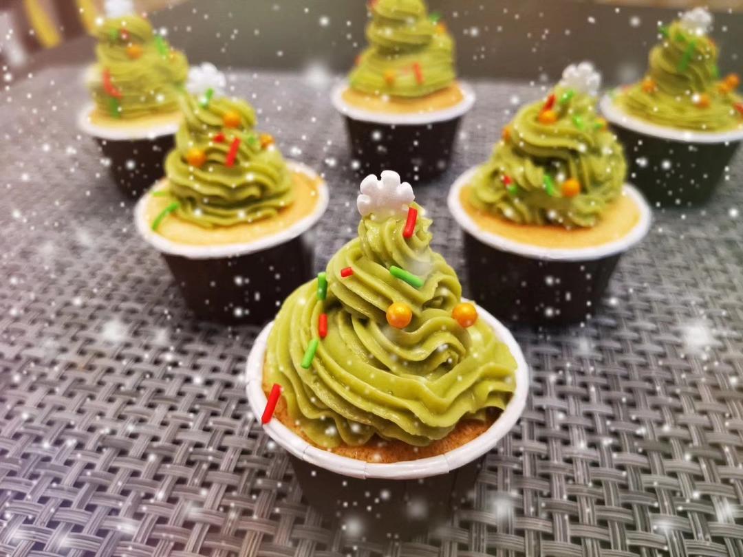迷你圣诞树纸杯