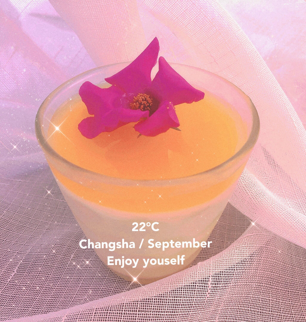 百香果酸奶慕斯杯