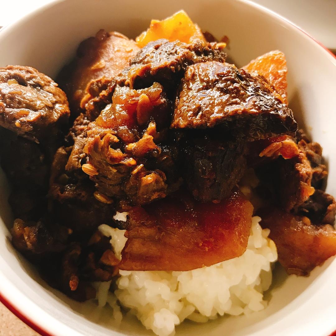 土豆炖牛肉