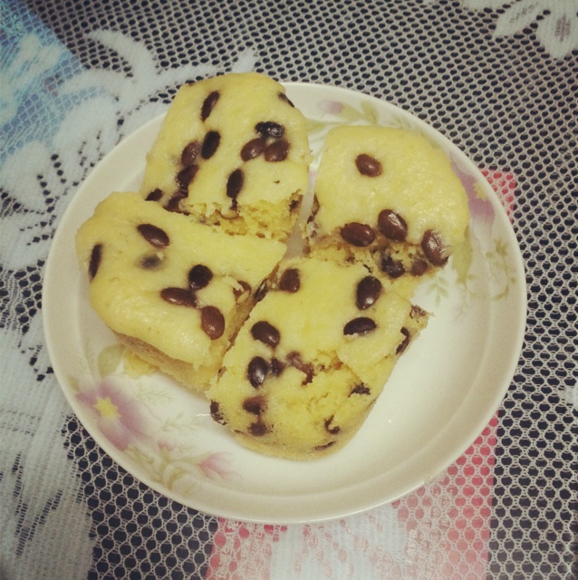 金金_it80做的红豆玉米面发糕