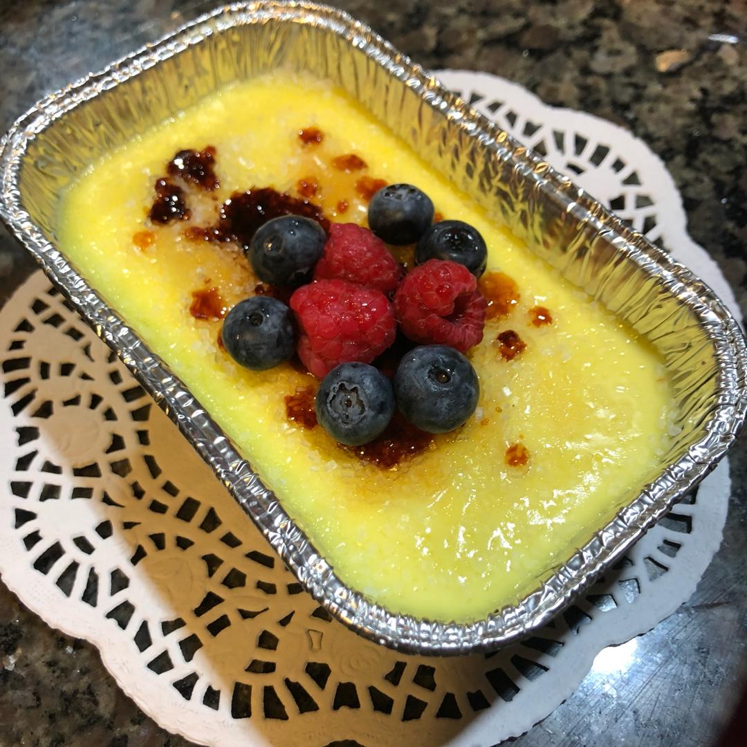 法式焦糖炖蛋（法式烤布蕾CREME BRULEE）