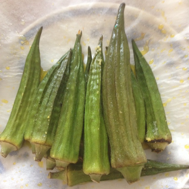 盐烤秋葵