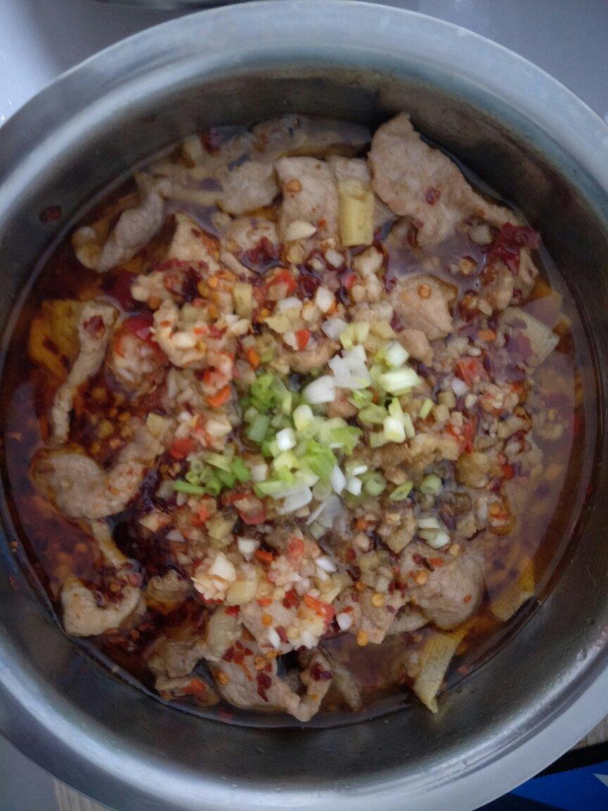 堂妈小厨——水煮肉片