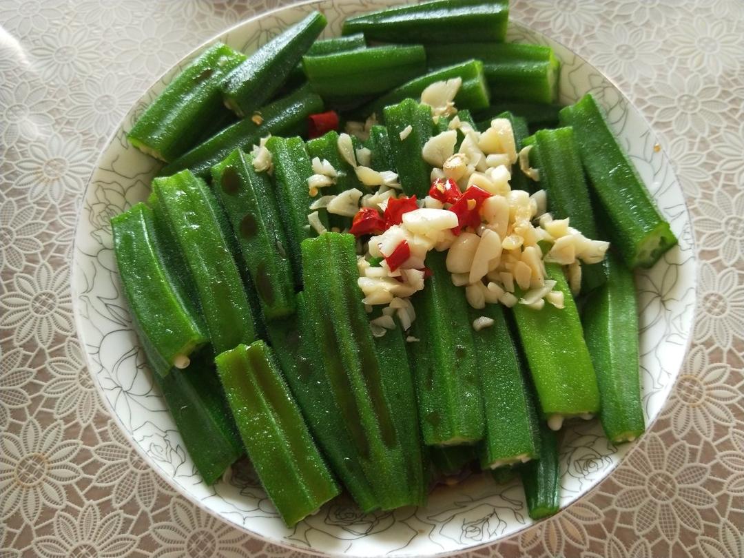 蒜蓉秋葵