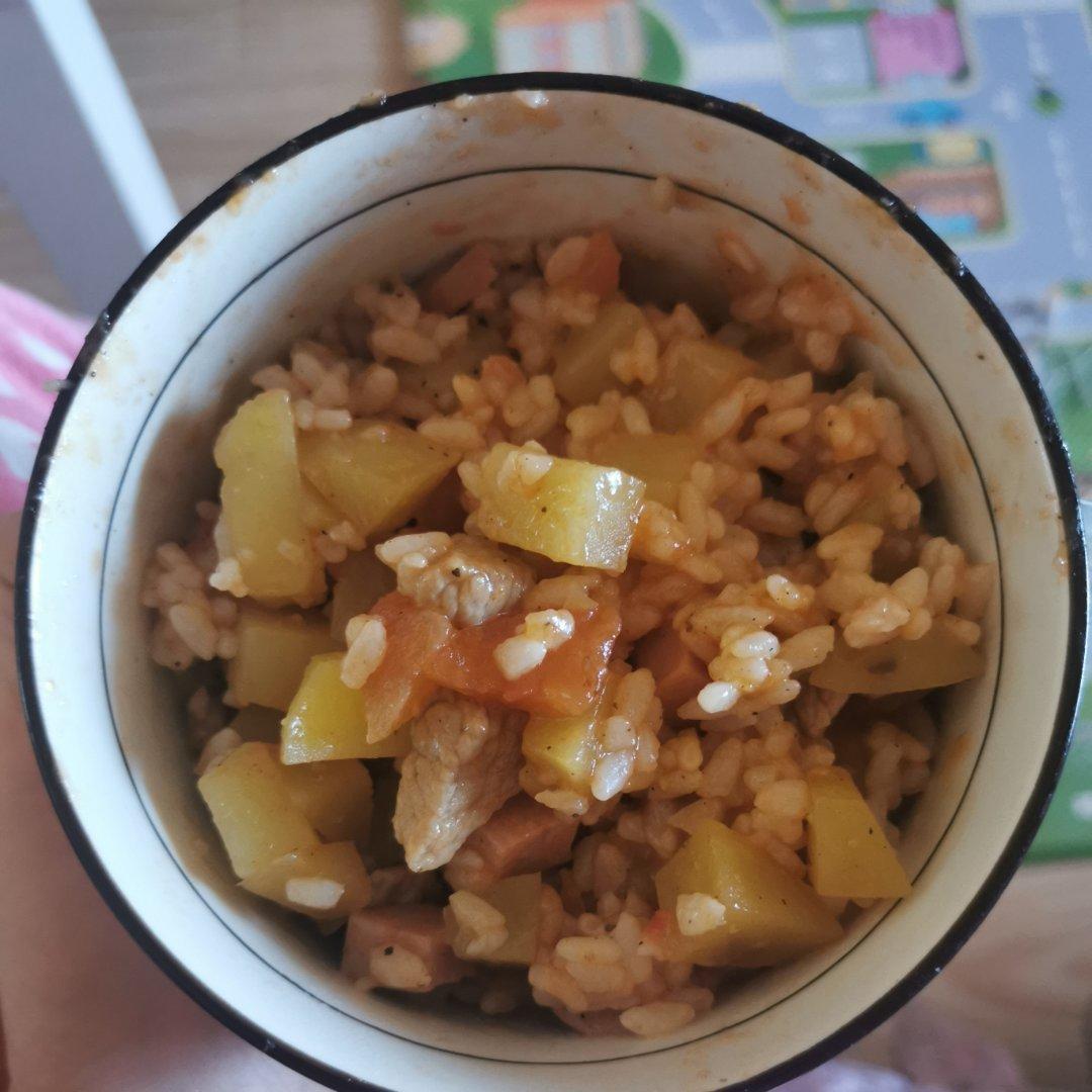 零失败❣️浓香番茄土豆烩饭