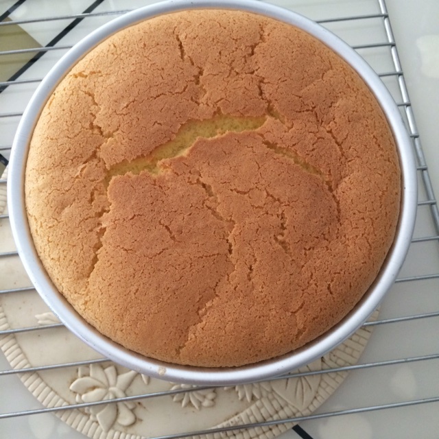 6寸原味戚风蛋糕