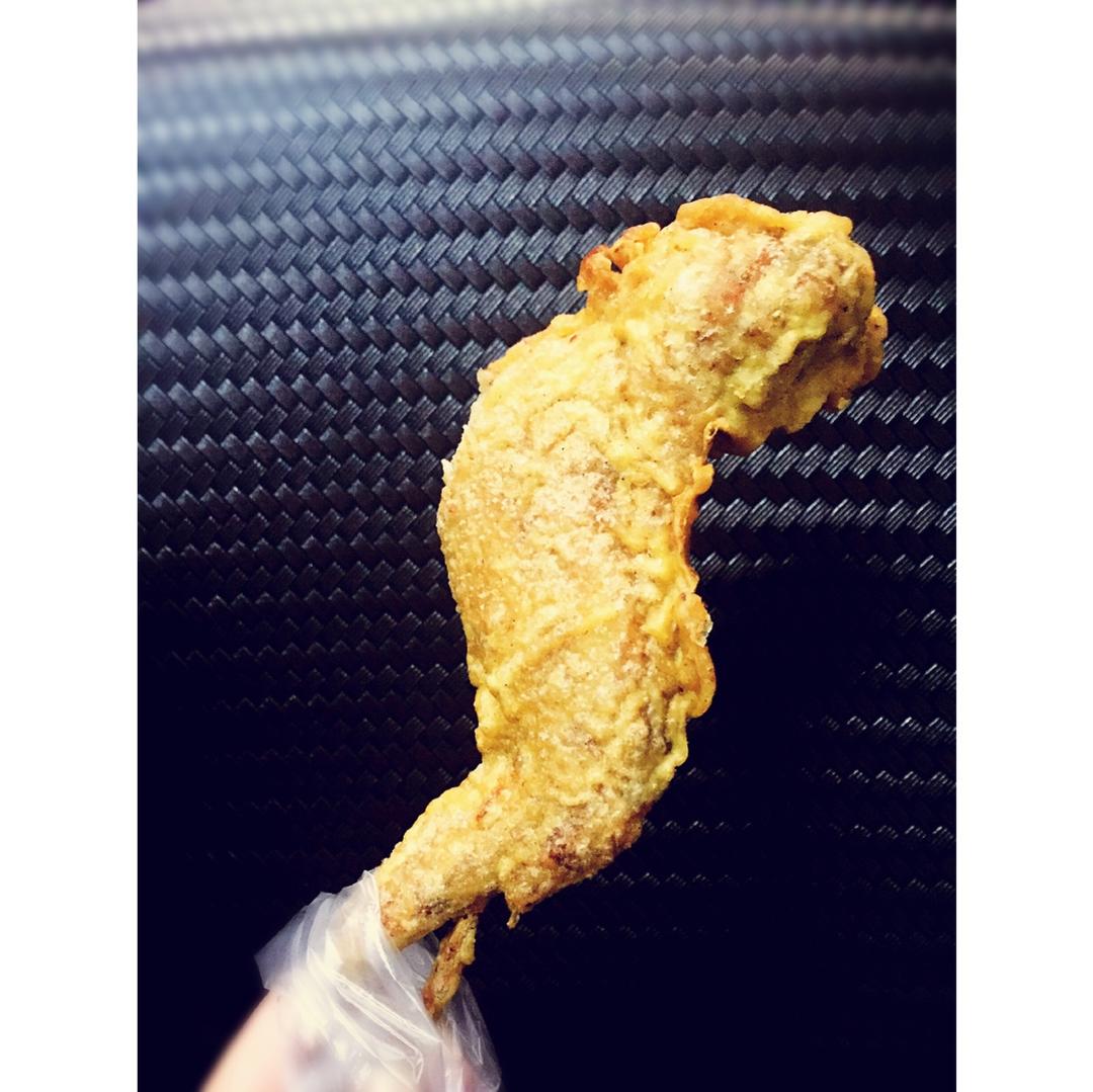 香脆辣味炸鸡翅