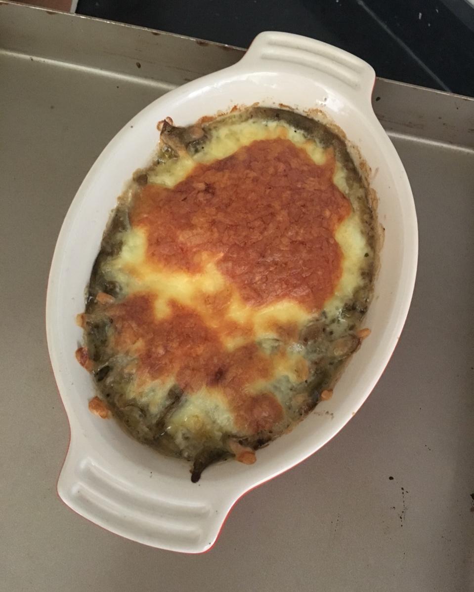 极简单芝士烤茄子