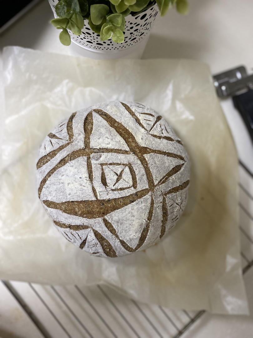 无需蒸汽的乡村面包（免揉简化版）