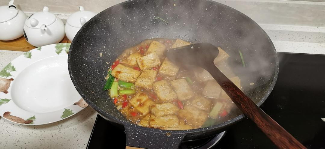 蒜香煎豆腐 炒鸡无敌美味