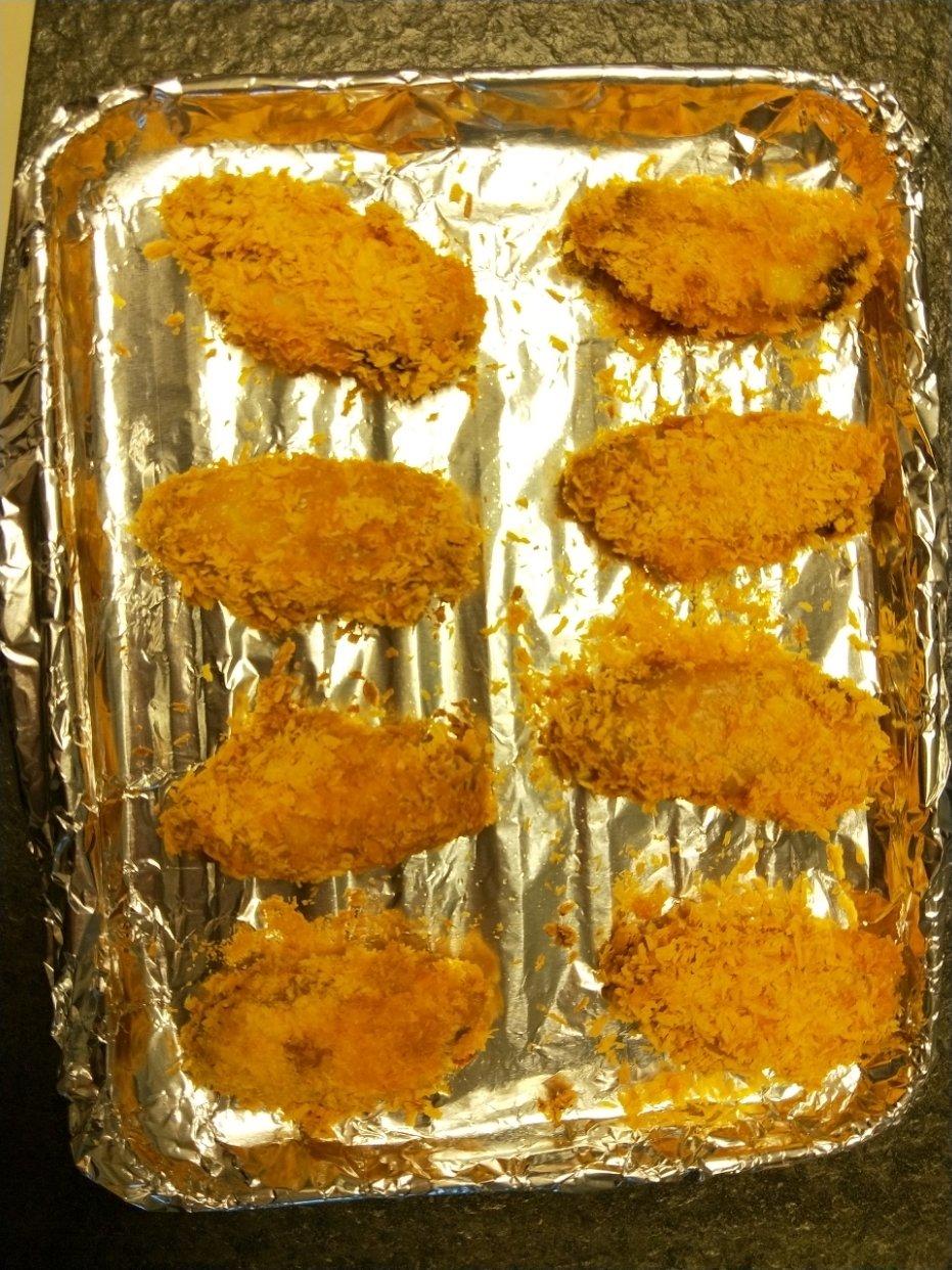 烤鸡翅（面包糠版）