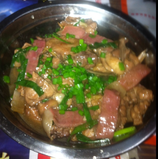 香焖鸭肉