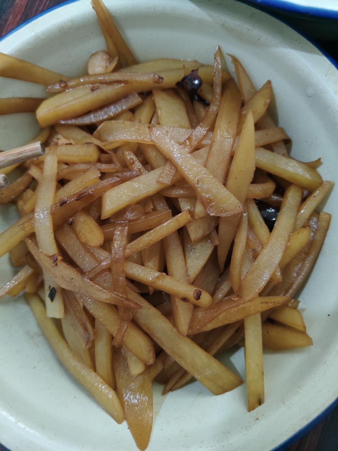 超级无敌下饭菜～酸辣土豆丝
