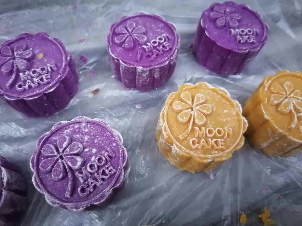紫薯红豆糕～低卡美味小甜点