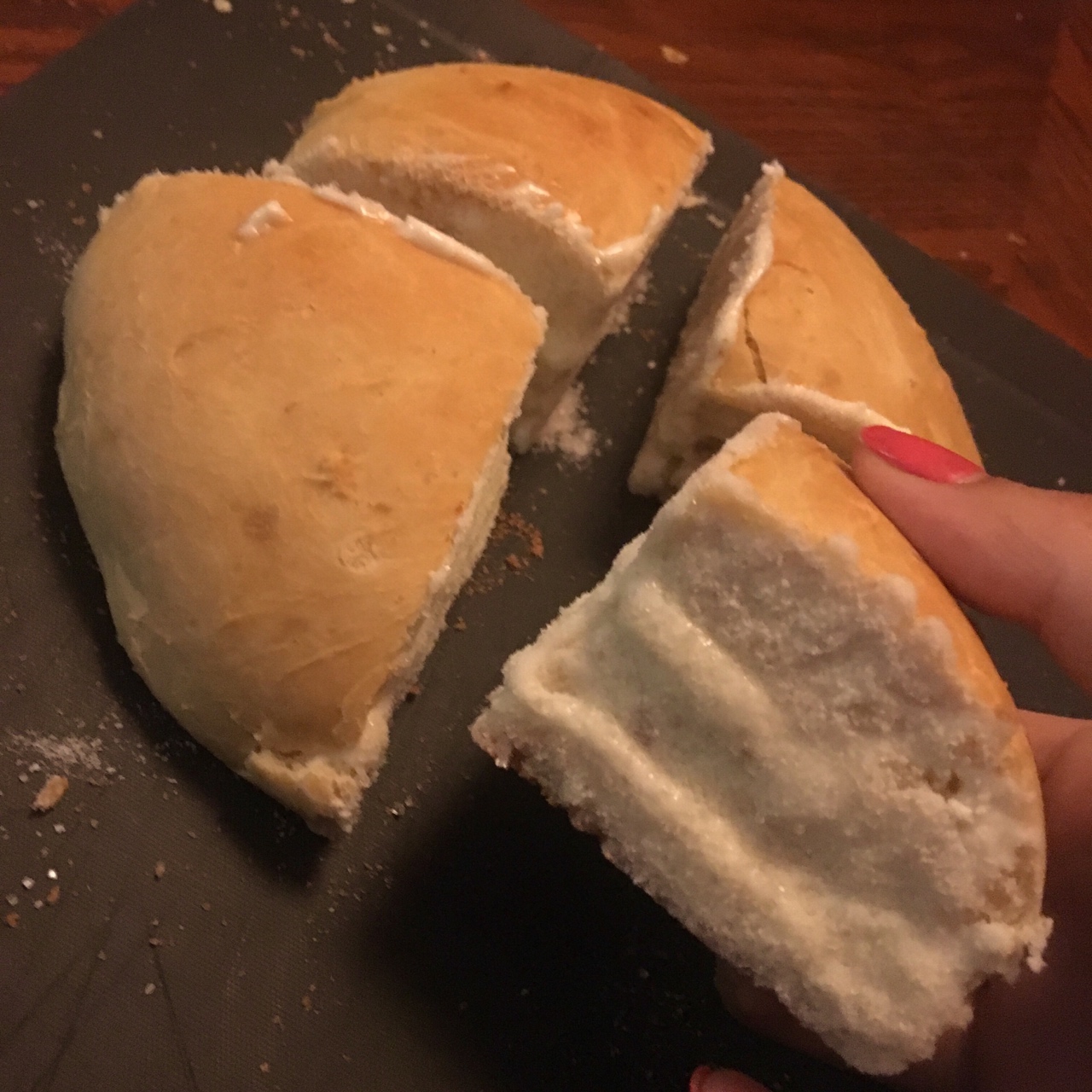 网络最火爆的——奶酪面包