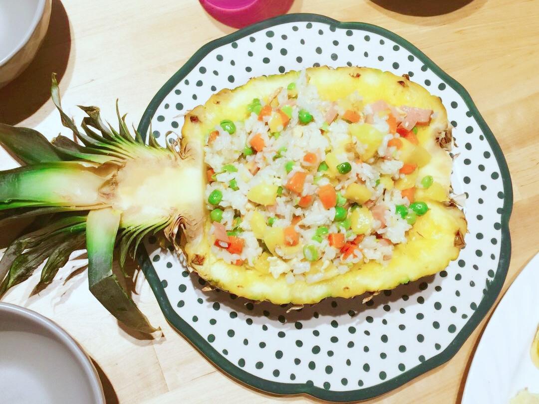 老少皆宜的菠萝饭