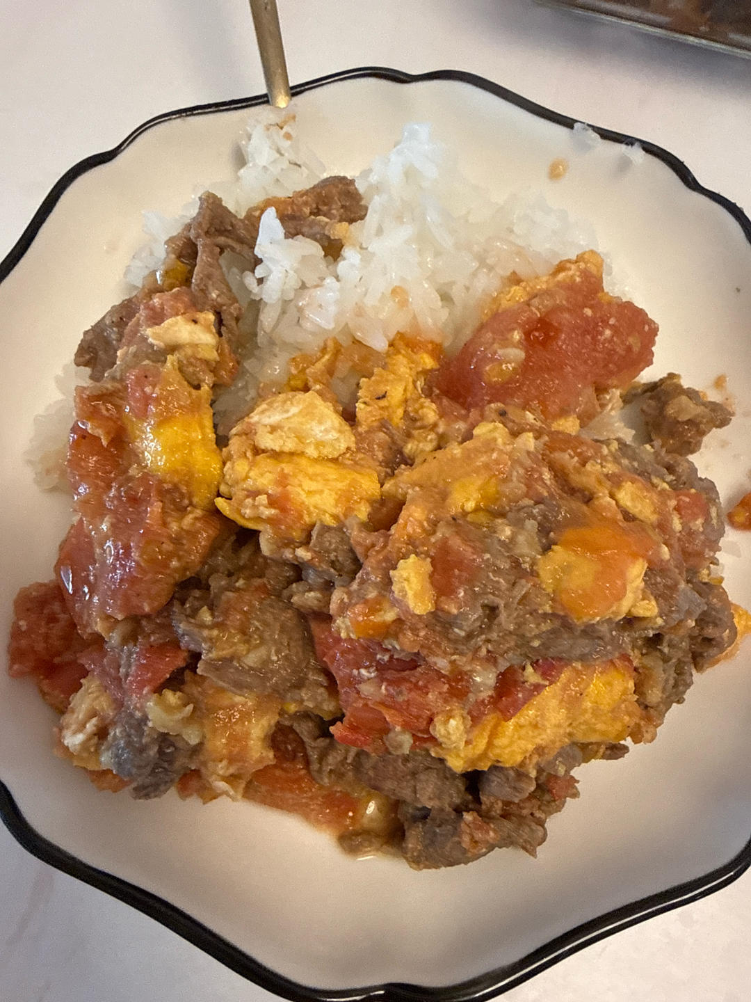 健身版番茄牛肉滑蛋