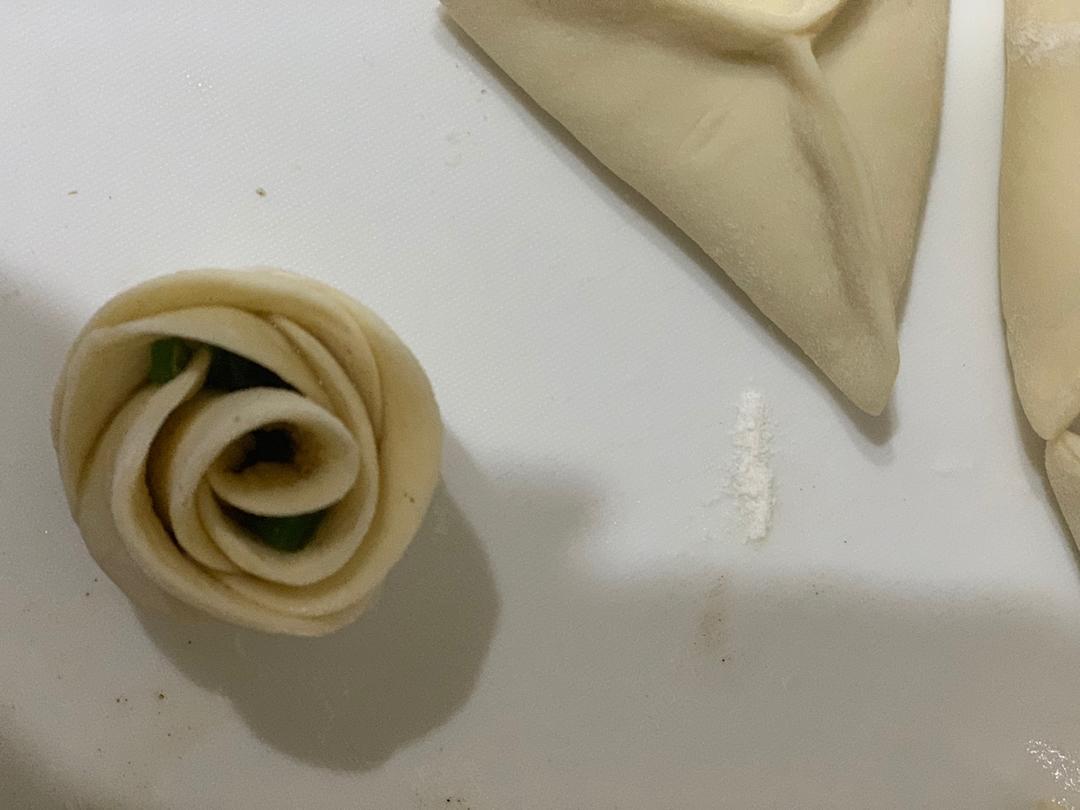 玫瑰小花卷