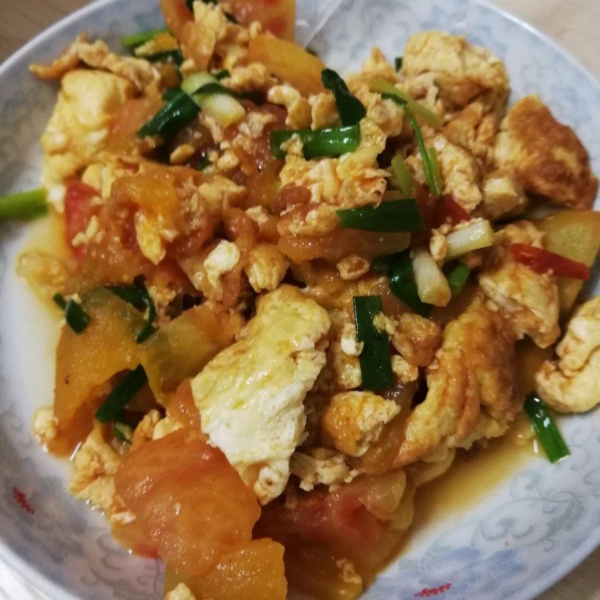 西红柿鸡蛋炒饭