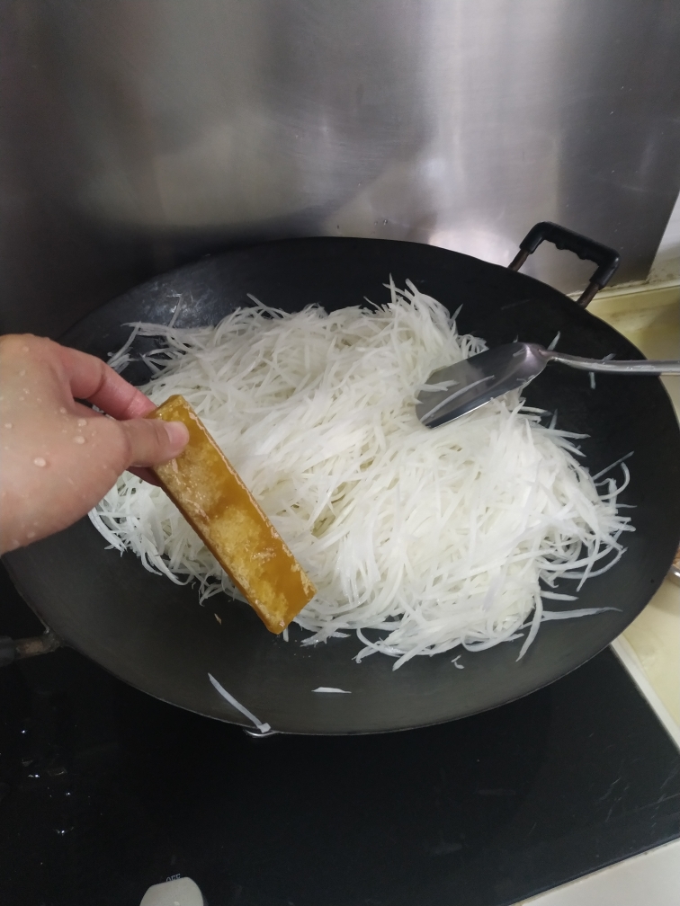 广式萝卜糕制作方法的做法 步骤5
