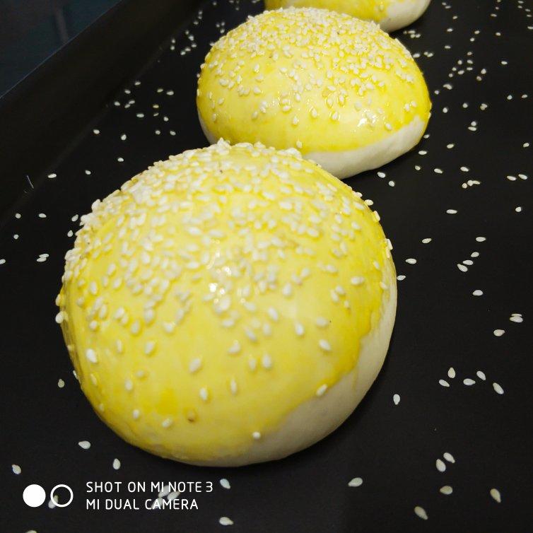 松软汉堡包胚