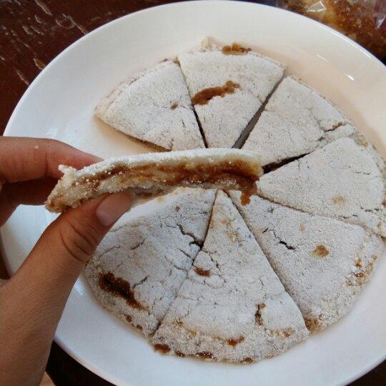 爱烘培的猫做的豆沙松糕